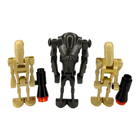 Lego Star Wars Bundle Battle Droids, Battle Droid, Turk Falso Minifigures - Picture 10 of 11